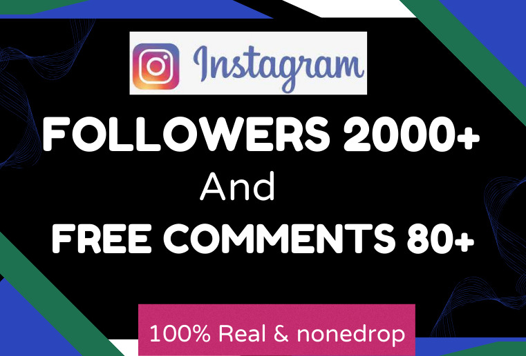 5855Instagram Promotion || 1000 Followers|| 2000 Likes