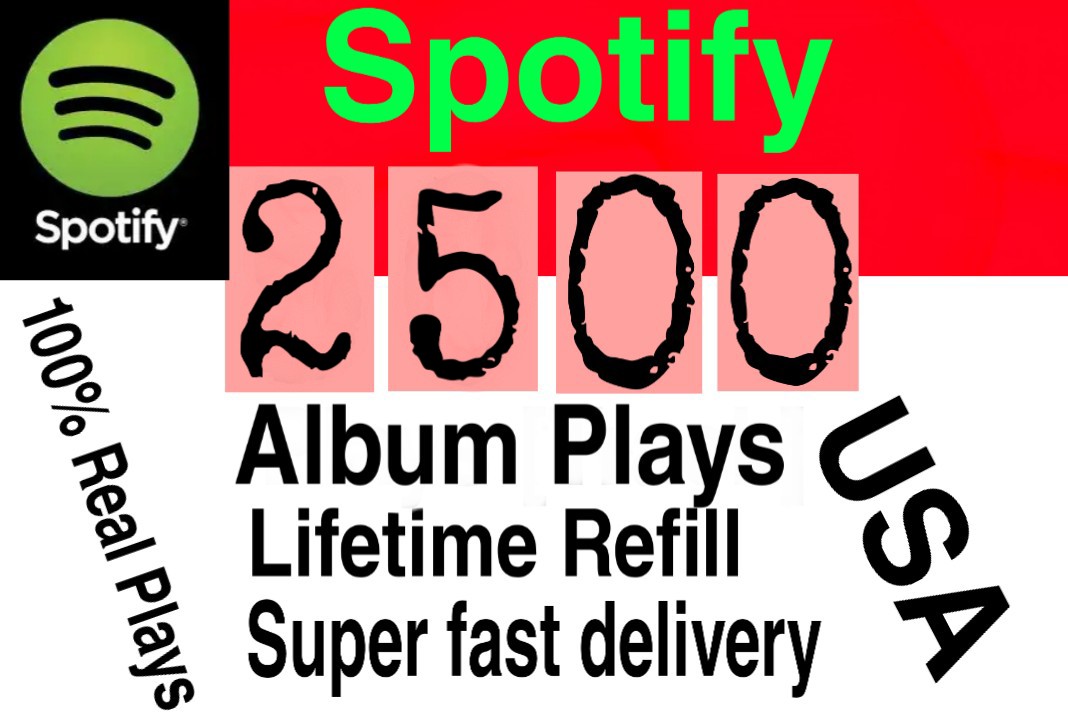 6355High quality Spotify music promotion