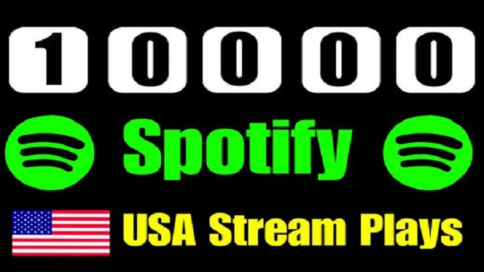 5900provide 10,000 to 12,000 Spotify USA Organic Plays from TIER 1 countries, Real and active users, and Royalties Eligible permanent guaranteed