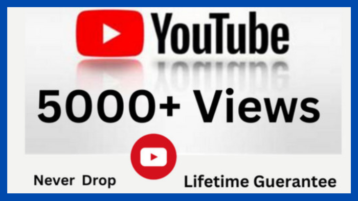 5832I will Provide YouTube Video Views 5000+ organic & None Drop guarantee