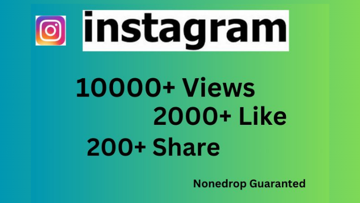 6935Instagram 10000+ views 2000+ likes 200+ Share Lifetime Guaranteed