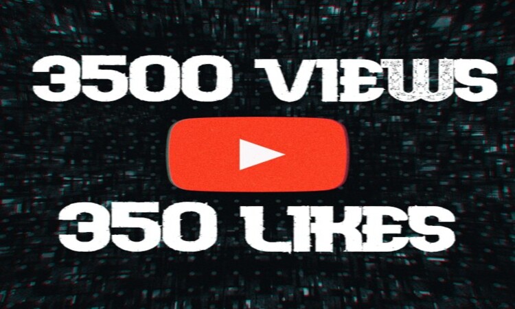 7611Get 3500 YouTube Views With 350 Likes and 35 Comments, Lifetime guaranteed