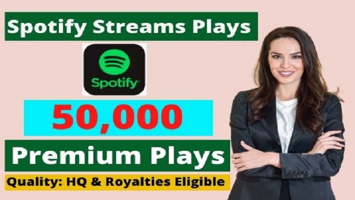 5275provide 10,000 Spotify Plays from TIER 1 countries, Real and active users, and Royalties Eligible, permanent guaranteed