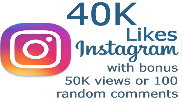 1281530K Instagram Video Views with 1K Likes & 30 random or custom Comments real and Non Drop