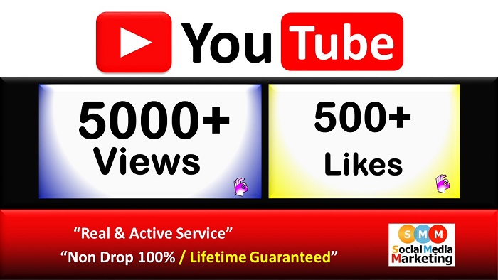 10165Get Organic 2000+ YouTube Video Views & 100 Likes, Real Active Users, Non Droop Guaranteed