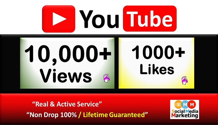 10848Get Organic 3000+ YouTube Video Views from A+ Country & 200+ Likes, Real Active Users, Non-Droop / Lifetime Guaranteed.