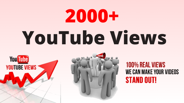 8130I will add 4000+ YouTube views to your video || 100% Original