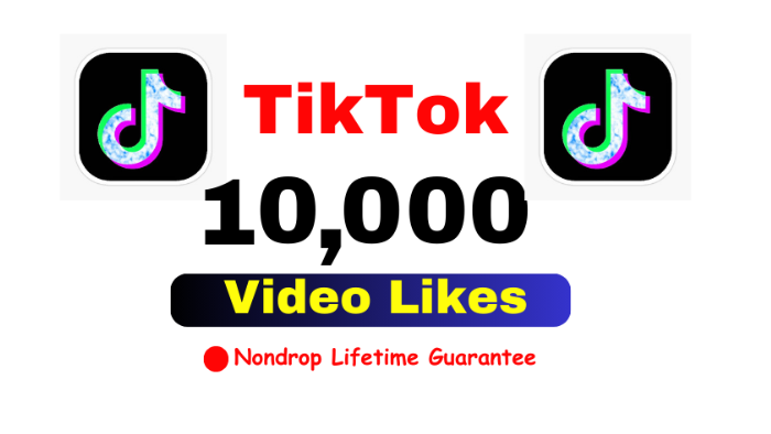 18514Get 1M tiktok video views and 2000 video likes nondrop lifetime guaranteed