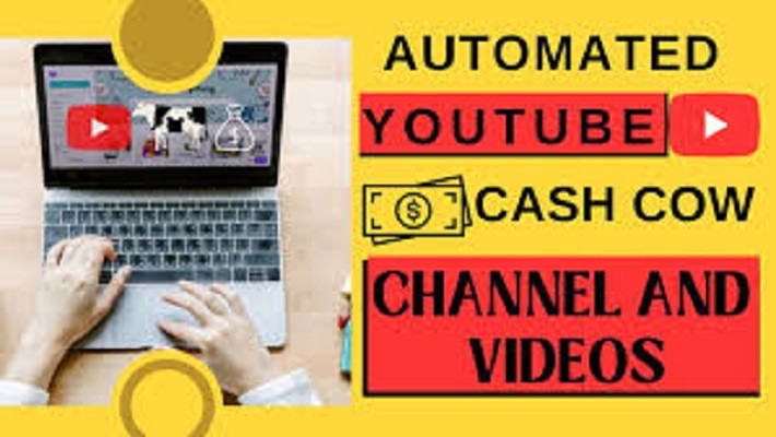 21477I will create automated cash cow videos, cash cow YouTube, cash cow channel