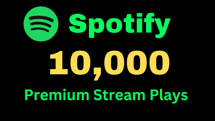 15079Get 50,000 to 55,000 Spotify Plays USA,TIER 1 countries, high quality, royalties eligible, non-drop, and lifetime guaranteed