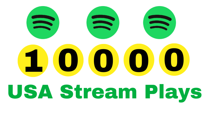 15373Get 10,000 Spotify Exclusive Premium Plays [USA] From HQ Account Royalties Eligible lifetime guarantee