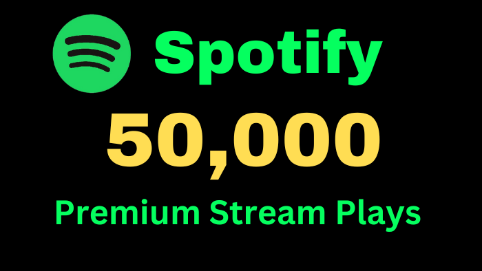 15090Get 50,000 premium Spotify Plays From TIER 1 countries HQ Account Royalties Eligible lifetime guarantee