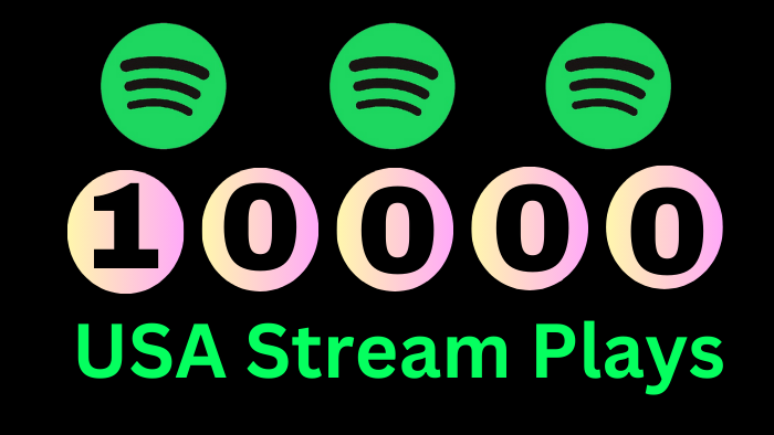 15088Get 10,000 to 12,000 Spotify Plays USA,TIER 1 countries, high quality, royalties eligible, non-drop, and lifetime guaranteed