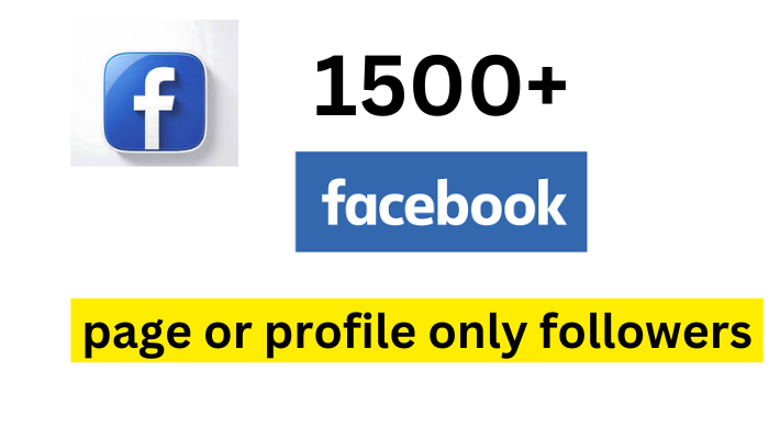 23171You will get Real & organic Facebook only followers to grow your Facebook page or profile