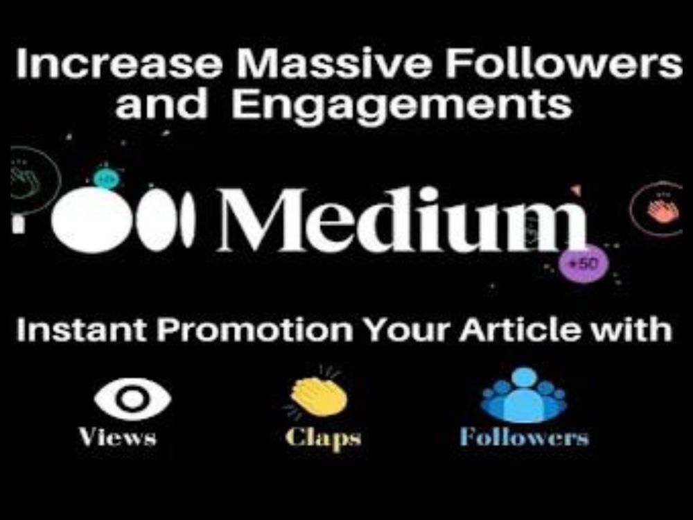 46566Organic Medium post articles 5000 Claps Audience Lifetime Guarantee for