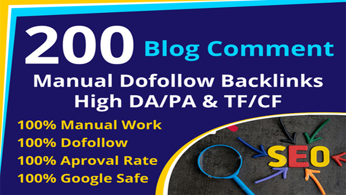 950351050 High Authority Websites Dofollow blog comments Manual Work