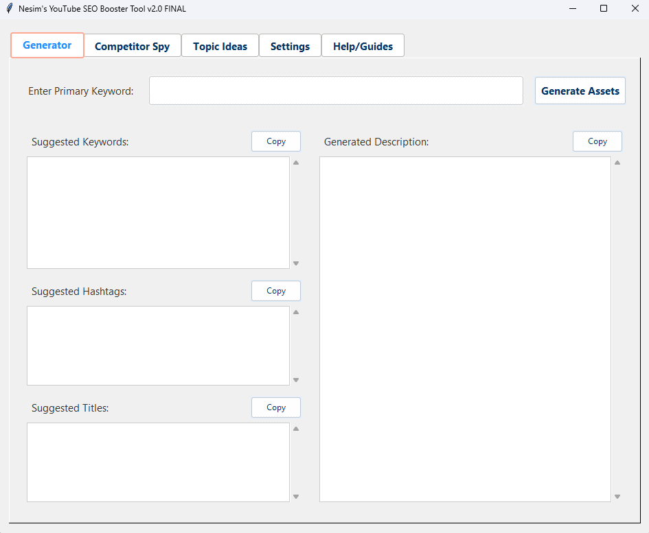 186130Unlock YouTube Ranking Secrets! YouTube Tool for Keywords, Titles, Desc & More!