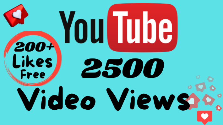 2006121000 Youtube Views with 200 Likes Lifetime Guarantee