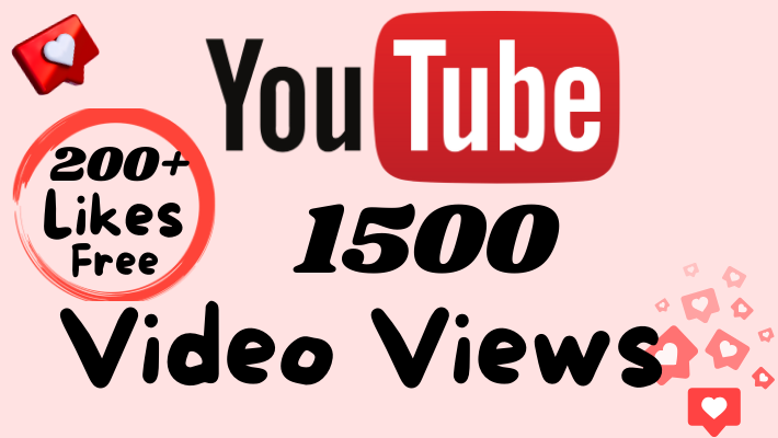 2006041000 Youtube Views with 200 Likes Lifetime Guarantee