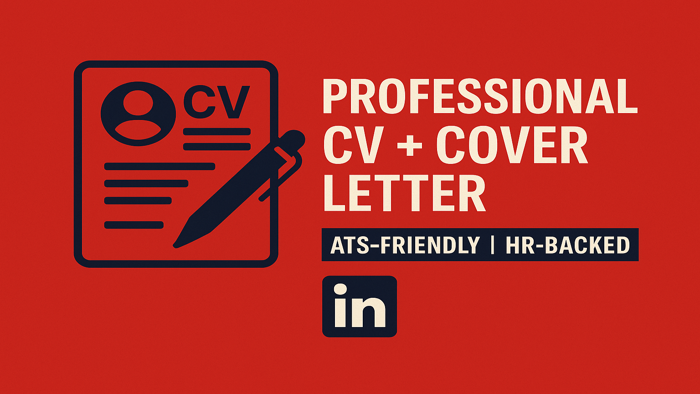 238026I will write your CV and cover letter professionally