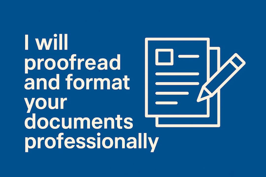 238592PROOFREADING AND EDITING SERVICES (PROMO)