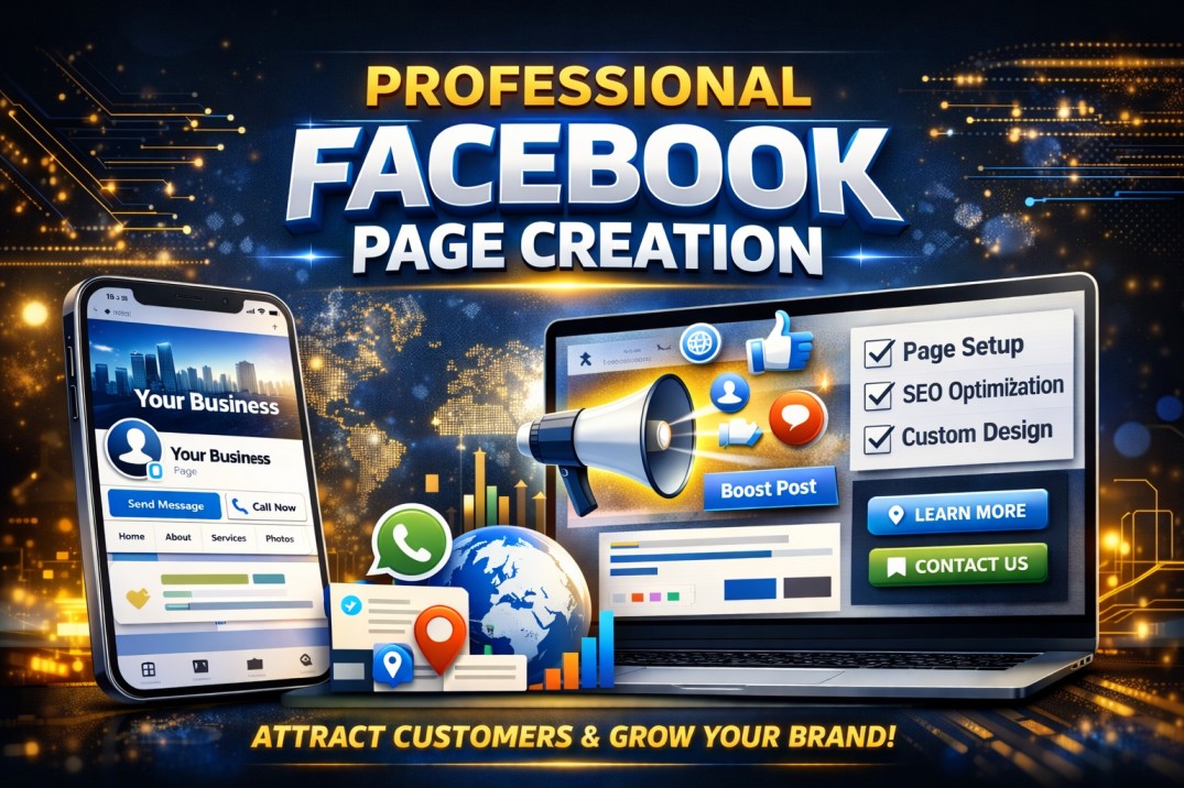 455604Professional FB Page Setup & Branding Service