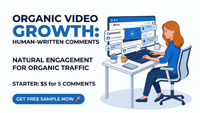 473337I will write 5 human written YouTube comments with engagement structure for $5