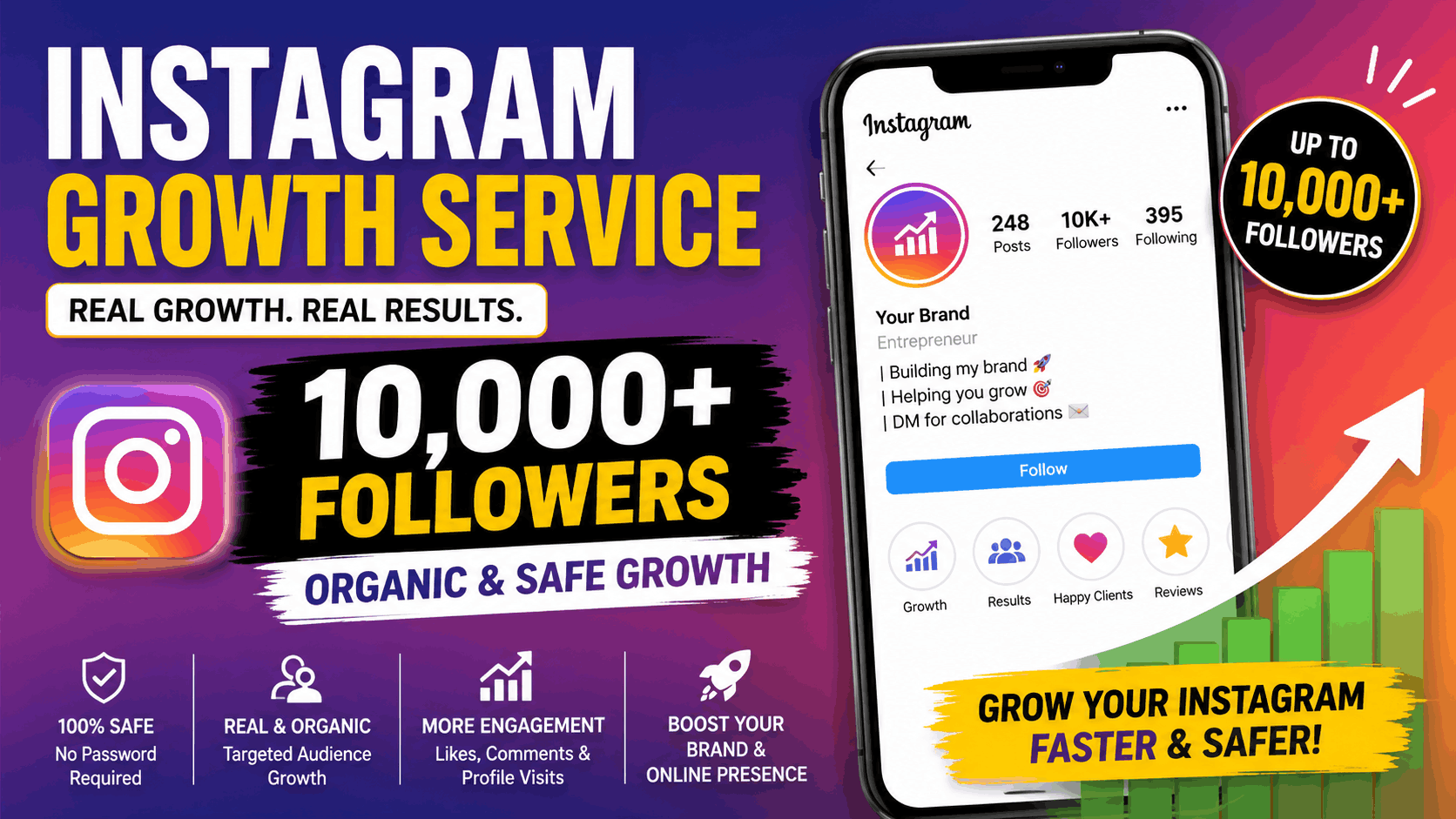 474665Instagram Profile Growth | 10,000+ Followers & Organic Engagement Boost