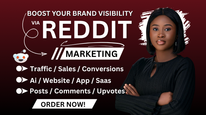 488841I will do organic reddit post, comment to boost sales traffic or conversions for ai tool, app, website, products or anything