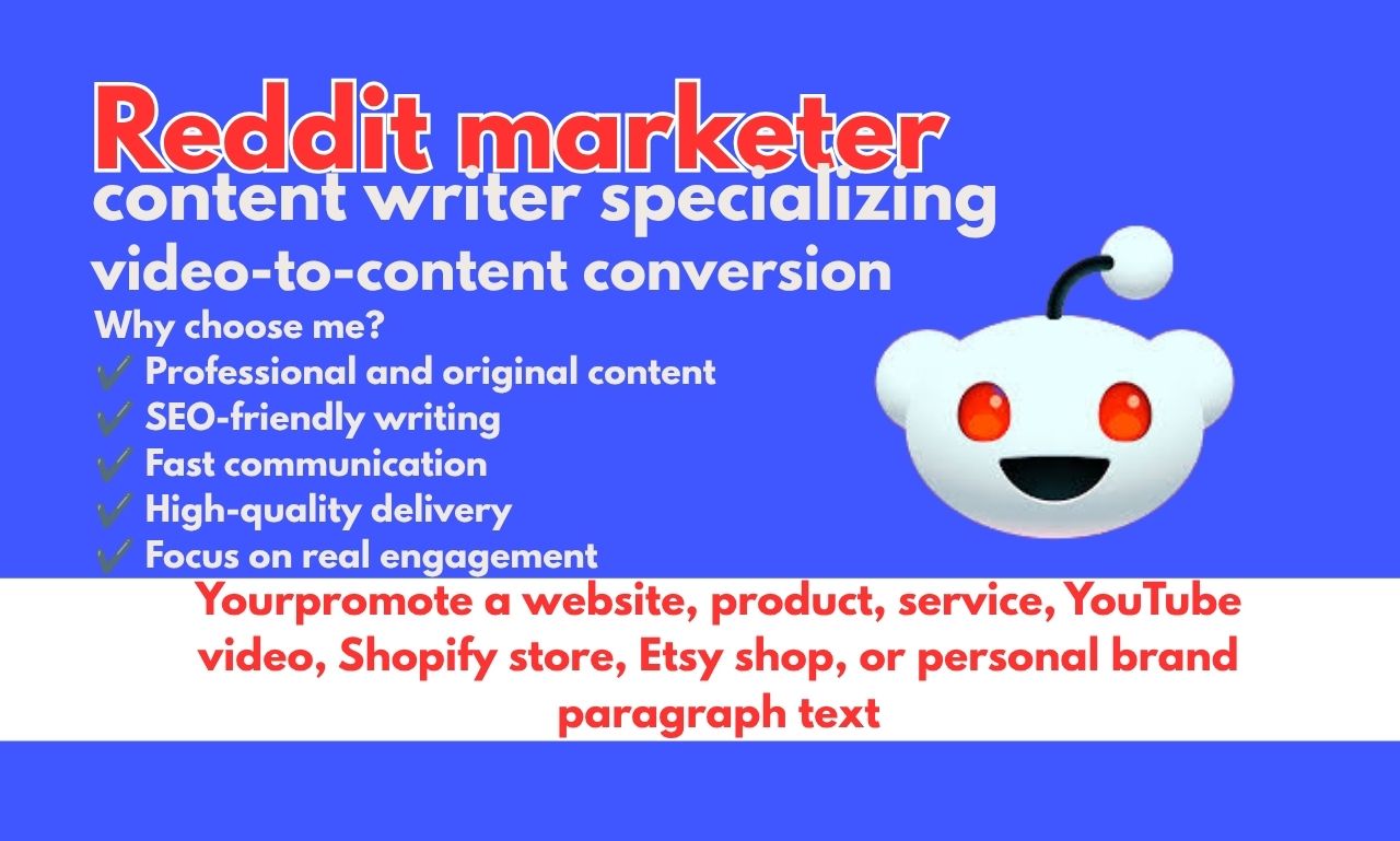 491245I will do organic Reddit promotion for your brand and business