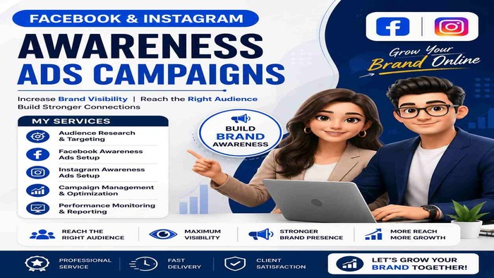 489787"I will create and manage Facebook awareness campaigns to boost your brand visibility"