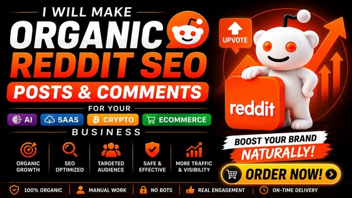 486133I will make reddit post for ecommerce website via comment upvote
