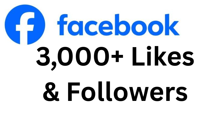 491822You Will Get 3,000+ Real & Organic Facebook Followers for Your Profile/Page