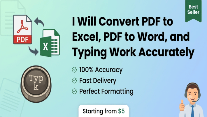 494096I will do professional Excel data entry and copy-paste work