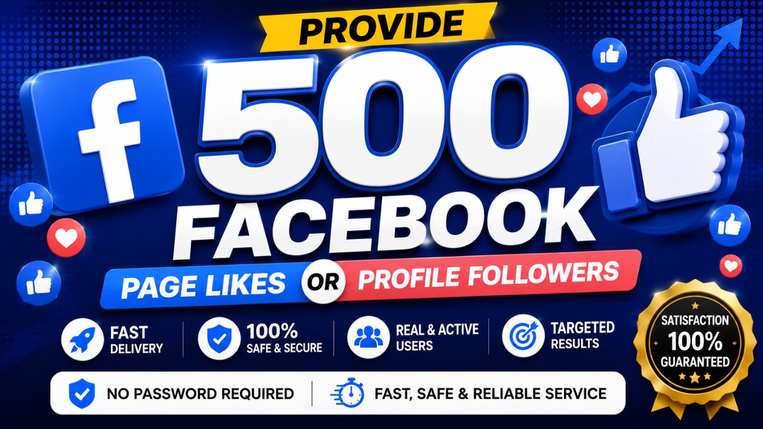 499012Facebook 200  Page Likes or Profile Followers — Fast, Safe & Reliable