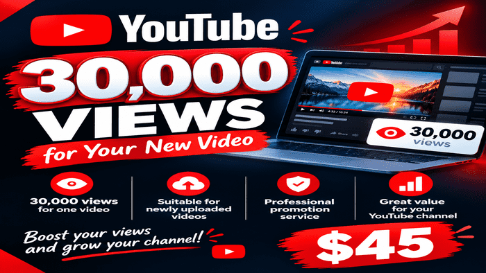 50834115,000 YouTube Views for Your New Video