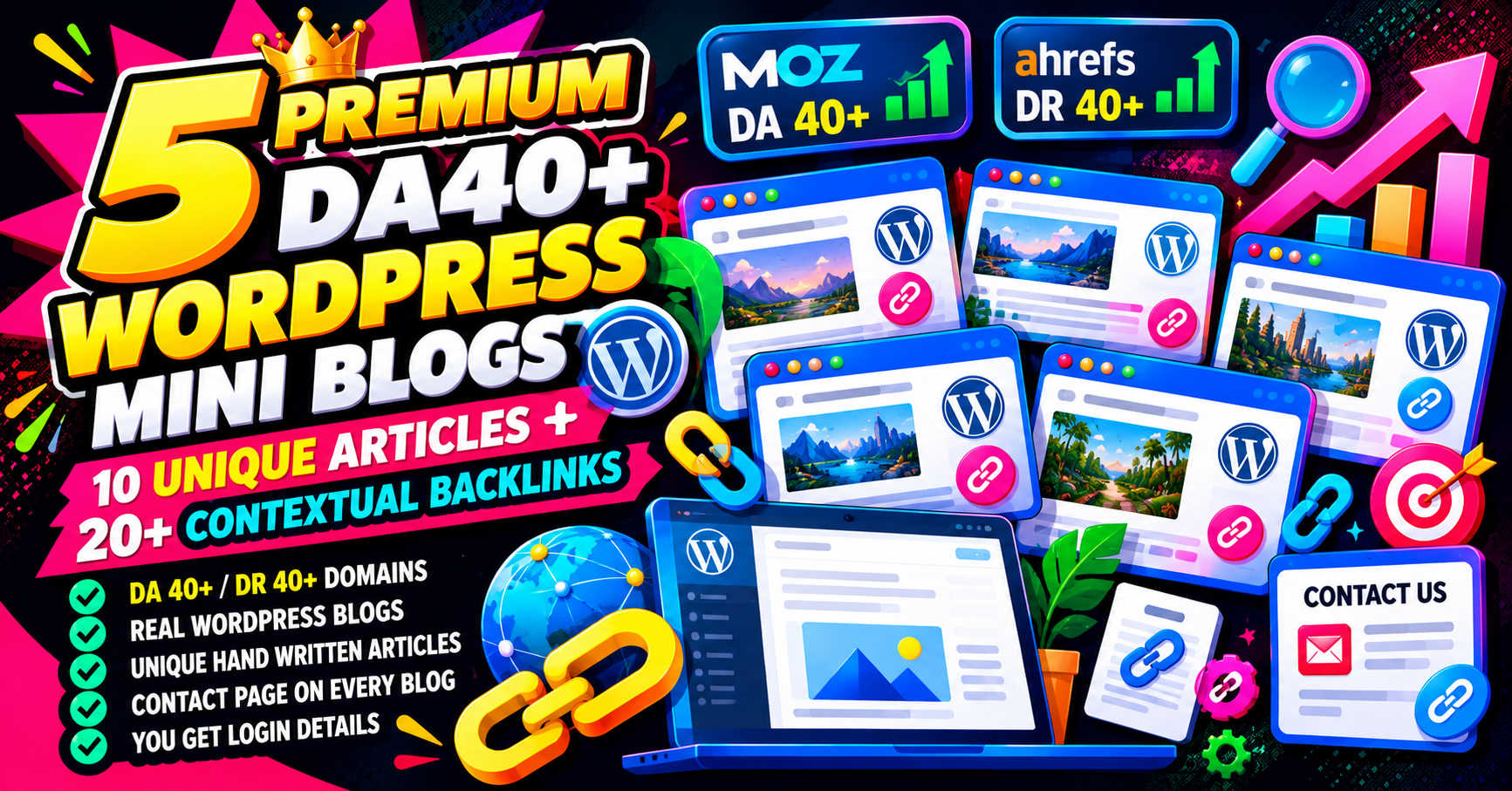 510944I will build a premium 3-tier SEO link pyramid with Web 2.0, mini blogs and 5000+ backlinks